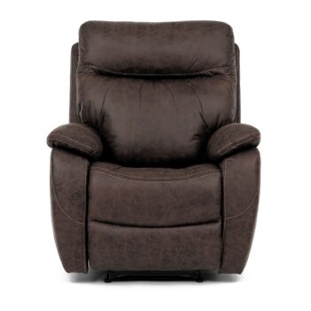 Polohovacie kreslo 4092 BR3, vintage, hnedá