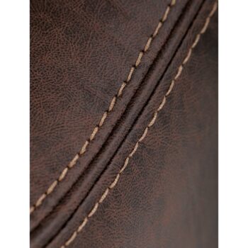 Polohovacie kreslo 4092 BR3, vintage, hnedá