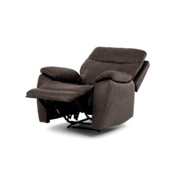 Polohovacie kreslo 4092 BR3, vintage, hnedá