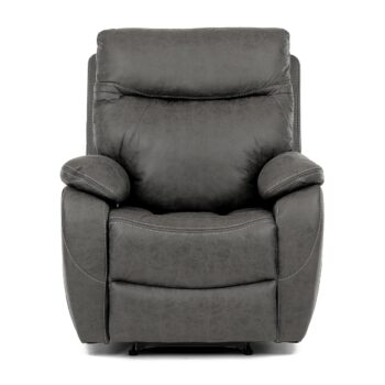 Polohovacie kreslo 4092 GREY3, vintage, sivá