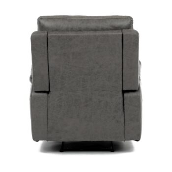 Polohovacie kreslo 4092 GREY3, vintage, sivá