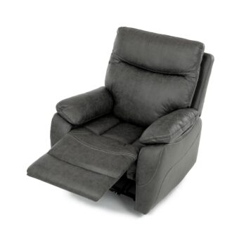 Polohovacie kreslo 4092 GREY3, vintage, sivá