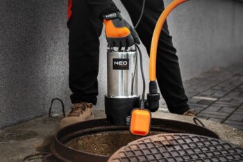 Ponorné čerpadlo na špinavú vodu 04-736 s plavákom - 18 000 l/h