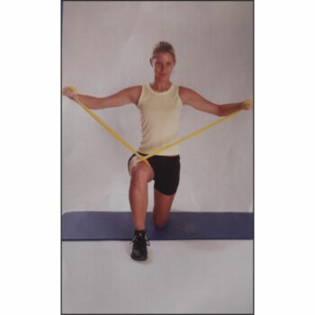 Posilňovacia guma Body-Band 2,5 m, červená SJH 523B