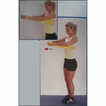 Posilňovacia guma Body-Band 2,5 m, žltá SJH 523A