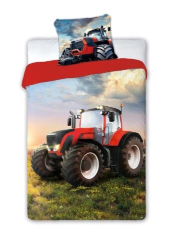 Posteľné obliečky pre malých traktoristov 2 časti: 1ks 160 cmx200 + 1ks 70 cmx80 140x200 cm