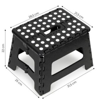 Praktická skladacia taburetka 22cm