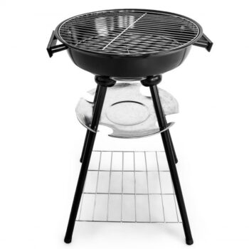 Praktický záhradný gril s ventilačným krytom