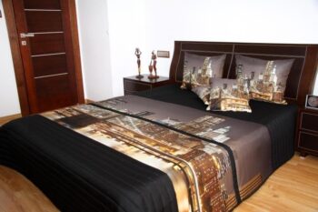 Prehoz na posteľ Veľkomesto 3D 220x240 Šírka: 220 cm | Dĺžka: 240 cm Šírka: 220 cm | Dĺžka: 240 cm