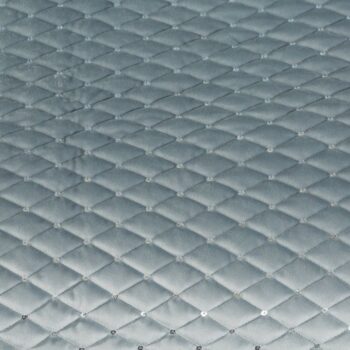 Prešívaný velúrový prehoz na posteľ svetlo modrej farby Šírka: 170 cm | Dĺžka: 210 cm Šírka: 170 cm | Dĺžka: 210 cm