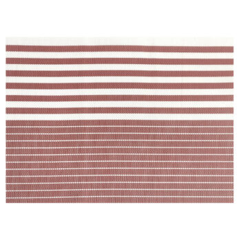 Prestieranie Stripe hnedá, 30 x 45 cm, sada 4 ks