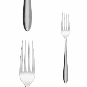 S príborovým setom Turin Plaza z rady Master Chef ukážete, kto je skutočným pánom servírovania. Zaujme svojimi masívnymi rúčkami s hrúbkou až 9 mm, dlhými hrotmi vidličiek, zúženými hlavami lyžíc a jemne oblými tvarmi. Čisté línie a jednoduchá elegancia tohto dizajnu skvele zapadnú do každého interiéru a nechajú vyniknúť krásu porcelánu aj servírovaných jedál. Set obsahuje: 4× lyžica 4× vidlička 4× nôž 4× kávová lyžička