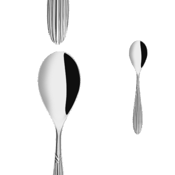 Príbor Eco Light II z línie Platinum Line zaujme svojím jemným a moderným dizajnom. Hladké, pruhované rúčky dodávajú súprave dynamický vzhľad, ktorý pôsobí elegantne a zároveň nadčasovo. Ručne vyrobené kusy sú ľahké, no pevné, ideálne pre každodenné používanie aj špeciálne príležitosti. Eco Light II vnesie na váš stôl šarm a dokonalú harmóniu. Set obsahuje: 6× lyžica 6× vidlička 6× nôž 6× kávová lyžička