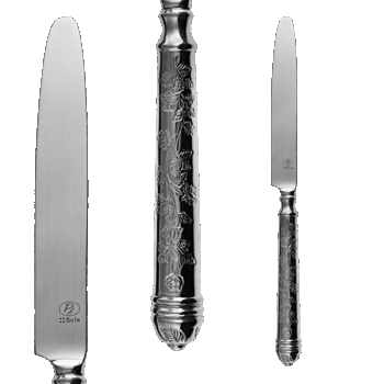 lesklý Príborová súprava Santiago patrí do luxusnej línie Platinum Line. Každý kus je ručne vyrábaný, s dutými rúčkami s rustikálnym dizajnom. Bohato zdobené, masívne rúčky sú vhodné pre náročných klientov s rustikálnym vybavením interiérov. Set obsahuje: -6× lyžica -6× nôž -6× vidlička -6× lyžička na kávu