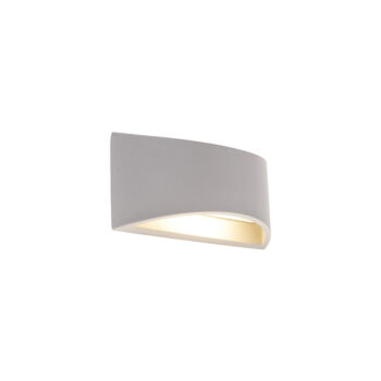 Priemyselná nástenná lampa sivá betón - Creil