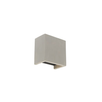 Priemyselná nástenná lampa z betónu - Meave