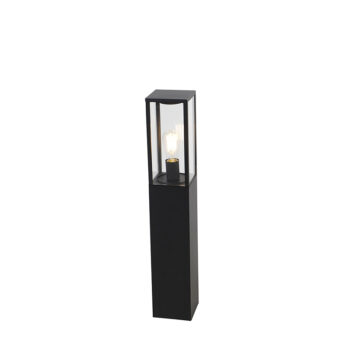 Priemyselná vonkajšia stojaca lampa čierna 80 cm IP44 - Charlois