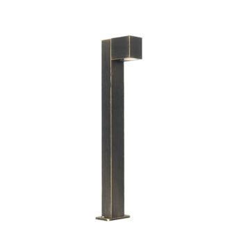 Priemyselná vonkajšia stojaca lampa starožitné zlato 65 cm IP44 - Baleno