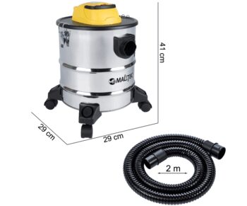 Priemyselný vysávač popola s HEPA filtrom ML2500-ASH-INDUSTRIAL 20