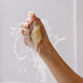 Prírodná morská špongia hodvábna Baby
