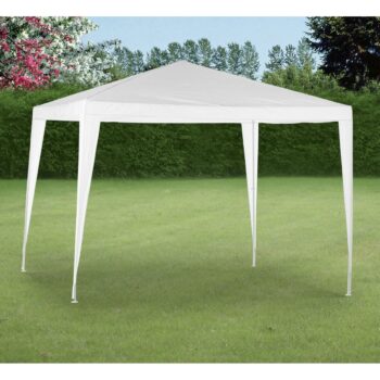 ProGarden Záhradný altánok 3 x 3 m, biela, v. 245 cm