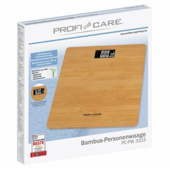 ProfiCare PW 3103 osobná váha Bamboo