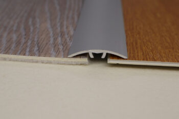Profilteam, Prechodová lišta Striebro, 900x30 mm, šedá