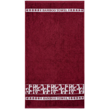 Profod Osuška Bamboo Burgundy, 70 x 140 cm