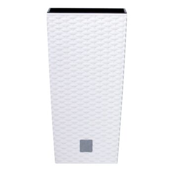 Prosperplast Obal RATO SQUARE bílý 20x20x37,6cm, M