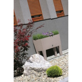 Prosperplast Truhlík RATO CASE HIGH hnědý 60x25x46cm