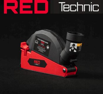Protiprachový kryt s odsávacím otvorom pre uhlové brúsky 115 mm/125 mm