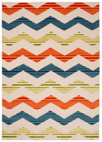 Pruhovaný terasový koberec rôznych farieb Šírka: 140 cm | Dĺžka: 200 cm