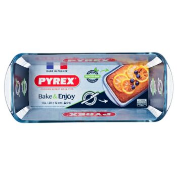 Pyrex Sklenená forma na biskupský chlebíček 1,5 l, 28 x 12 x 8 cm
