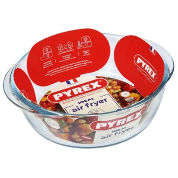 Pyrex Sklenená zapekacia misa okrúhla 2,3 l, 26 x 23 x 8 cm, 2,3 l