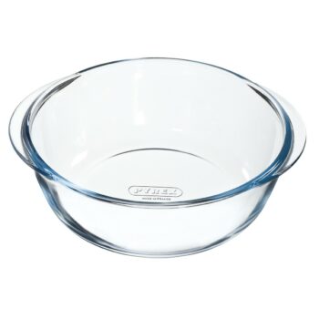 Pyrex Sklenená zapekacia misa okrúhla 2,3 l, 26 x 23 x 8 cm, 2,3 l
