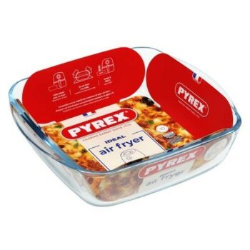 Pyrex Sklenená zapekacia misa štvorcová 2,2 l, 25 x 22 x 7 cm, 2,2 l