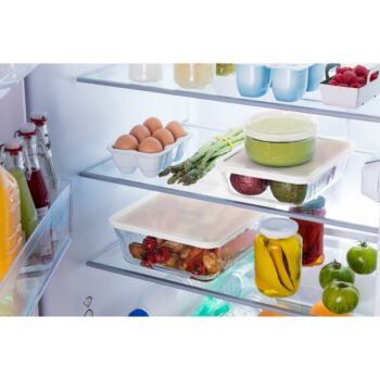 Pyrex Súprava sklenených dóz 2 ks, 1,5 l + 2,6 l