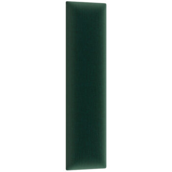 Obdĺžnikový čalúnený panel na stenu Quito 15x60 cm v tmavozelenej farbe je moderným doplnkom do interiéru. Tento produkt značky NABBI je určený pre ženy aj mužov, ktorí hľadajú štýlové a praktické riešenie pre svoje bývanie.