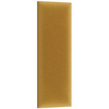 Obdĺžnikový čalúnený panel na stenu Quito 20x50 cm - zlatá je moderný doplnok do interiéru, ktorý pridá štýl a eleganciu do každej miestnosti. Tento produkt je určený pre ženy aj mužov, ktorí hľadajú jedinečné a vkusné dekorácie.