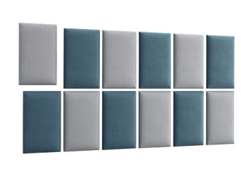 Obdĺžnikový čalúnený panel na stenu Quito od značky NABBI je moderným a štýlovým doplnkom do interiéru. S jeho rozmermi 30x50 cm a svetlomodrou farbou prinesie do vášho domova sviežosť a eleganciu. Panel je vyrobený z kvalitnej látky, ktorá je ľahko udržiavateľná - stačí ju utierať namokro.