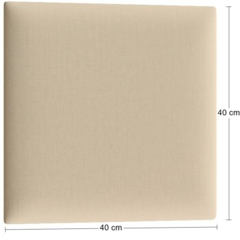 Štvorcový čalúnený panel na stenu Quito od značky NABBI je moderným a elegantným doplnkom do každého interiéru. S jeho rozmermi 40x40 cm a hĺbkou 3,5 cm sa dokonale hodí na akúkoľvek stenu, kde vytvorí útulnú atmosféru. Panel je vyrobený z kvalitnej látky, peny a DTD, čo zaručuje jeho dlhú…