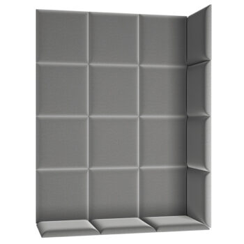 Panel má tmavosivú farbu, ktorá sa hodí…