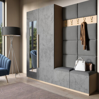 Obdĺžnikový čalúnený panel na stenu Quito od značky NABBI je moderným doplnkom do interiéru. S jeho rozmierami 40x50 cm a hĺbkou 3,5 cm sa dokonale hodí na akúkoľvek stenu. Panel je vyrobený z kvalitnej látky, peny a DTD, čo zaručuje jeho dlhú životnosť a odolnosť.