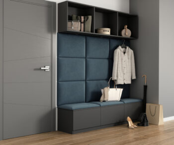 Obdĺžnikový čalúnený panel na stenu Quito od značky NABBI je ideálnym doplnkom do každého moderného interiéru. S jeho rozmermi 40x60 cm a hĺbkou 3,5 cm sa dokonale hodí na akúkoľvek stenu a vytvorí jedinečný vizuálny efekt.