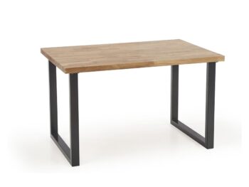Klasický dizajn, kvalita a pevnosť je pýchou jedálenského stola RADUS 140 M. Jeho elegancia a vzdušnosť je podčiarknutá jeho pevnými nohami vyrobenými z ocele s práškovým nástrekom čiernej farby a jeho krásnou vrchnou doskou, vyrobenou z masívneho dreva, v prevedení prírodný dub. Celkové rozmery…