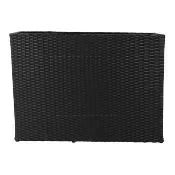 Ratanový kvetináč Rams v elegantnej čiernej farbe je ideálnym doplnkom pre váš interiér aj exteriér. Tento moderný kvetináč od značky KONDELA kombinuje štýlový dizajn s praktickosťou, čo ho robí vhodným pre rôzne priestory a dekorácie. Vďaka svojmu hranatému tvaru a tmavej farebnosti sa ľahko…