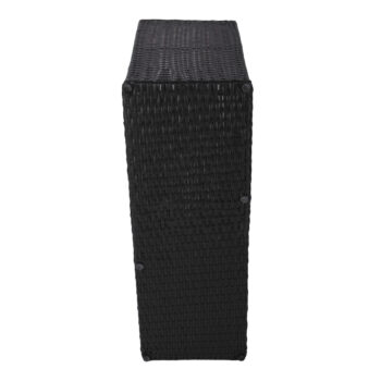 Ratanový kvetináč Rams v elegantnej čiernej farbe je ideálnym doplnkom pre váš interiér aj exteriér. Tento moderný kvetináč od značky KONDELA kombinuje štýlový dizajn s praktickosťou, čo ho robí vhodným pre rôzne priestory a dekorácie. Vďaka svojmu hranatému tvaru a tmavej farebnosti sa ľahko…