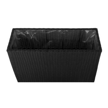 Ratanový kvetináč Rams v elegantnej čiernej farbe je ideálnym doplnkom pre váš interiér aj exteriér. Tento moderný kvetináč od značky KONDELA kombinuje štýlový dizajn s praktickosťou, čo ho robí vhodným pre rôzne priestory a dekorácie. Vďaka svojmu hranatému tvaru a tmavej farebnosti sa ľahko…