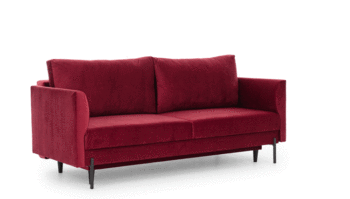 Rozkladacia pohovka s úložným priestorom RASLER je krásny dizajnový kúsok, ktorý vyniká svojim do detailu prepracovaným dizajnom. Na štýlovosti jej pridávajú krásne vysoké, štíhle čierne nohy, veľké opierkové vankúše či zaujímavo tvarované opierky rúk. Nechajte sa unášať v náručí priestranného…