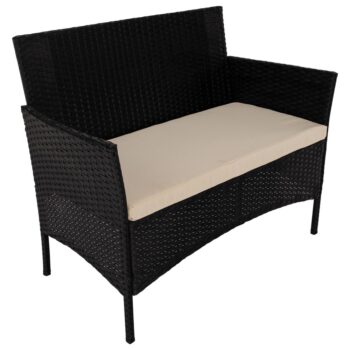 RATANA je elegantný záhradný nábytok, ktorý splní vaše očakávania a vytvorí dokonalé prostredie pre relax a oddych. Tento 4-dielny set, ktorý obsahuje dvojsed s vankúšmi, dve kreslá s vankúšmi a konferenčný stolík, je ideálnou voľbou pre vašu záhradu, terasu či balkón. Vďaka modernému…